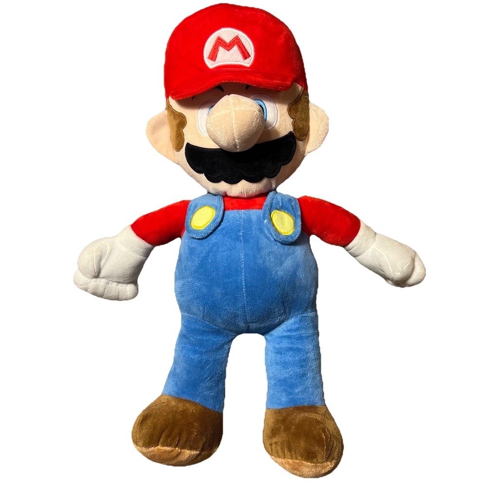 Super Mario Bros Mario‎ 23 Inch Giant Plush Licensed Nintendo